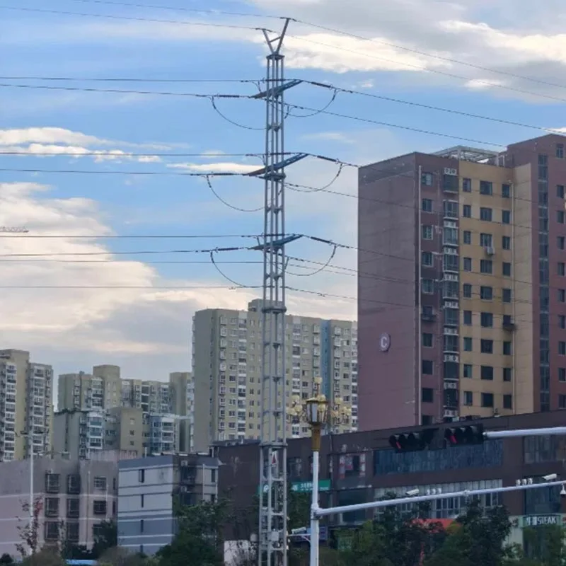 110kV Ötürmə Xətti Bucaqlı Polad Qüllə