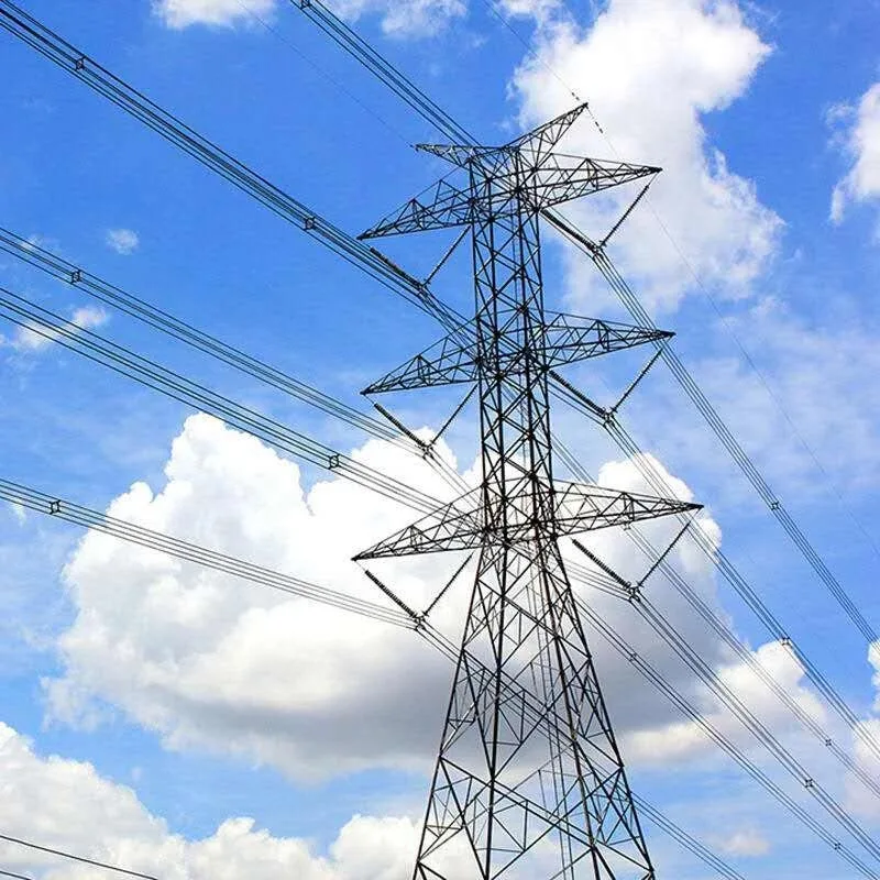 132kV Sinklənmiş Bucaqlı Polad Transmissiya Qülləsi