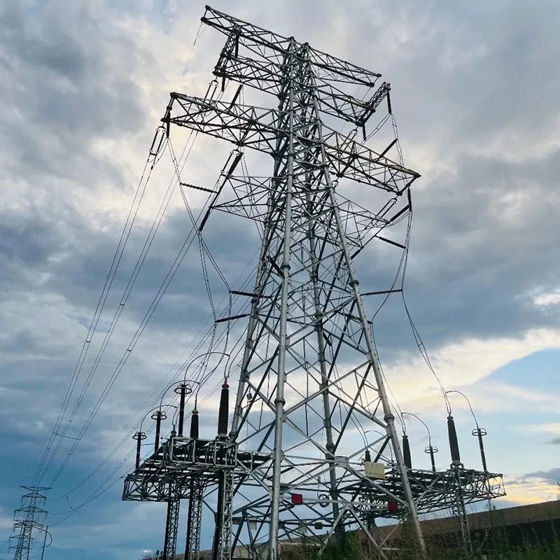 220kV Ötürmə Xətti Bucaqlı Polad Qüllə